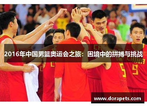 2016年中国男篮奥运会之旅：困境中的拼搏与挑战
